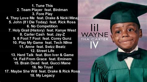 the carter 4 tracklist